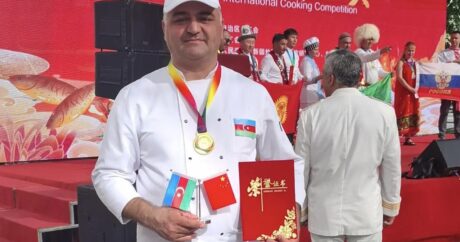 Azərbaycanlı aşbaz beynəlxalq yarışda 1-ci yerin sahibi oldu – FOTO