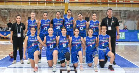 Qızlardan ibarət basketbol millimiz 2-ci oldu