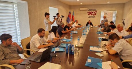 Mətbuat Şurası “Azərbaycan media landşaftı üzrə məlumat bazası”  layihəsi üzrə ilk toplantısını keçirdi – FOTOLAR