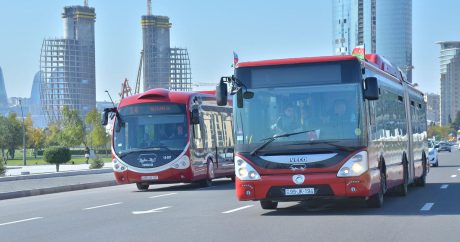 Bakıda bu avtobuslar 24 saat işləyəcək