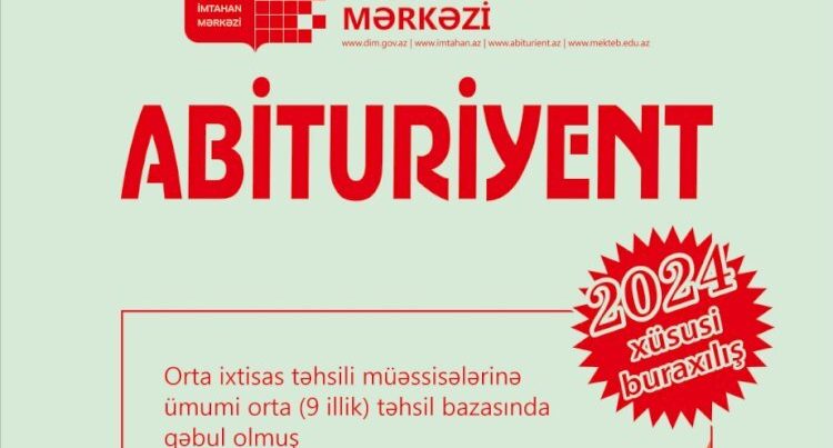 “Abituriyent” jurnalının xüsusi buraxılışı dərc olundu