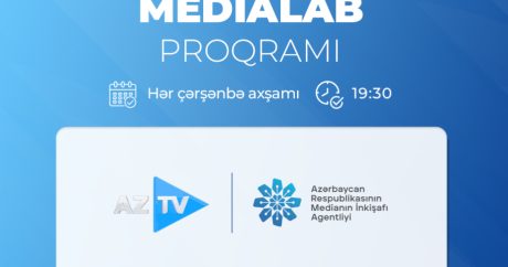 “MEDİALAB” televiziya proqramına start verildi