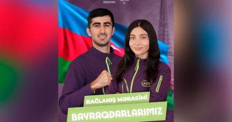 Paralimiadanın bağlanış mərasimində bayraqdarlarımız onlar olacaqlar