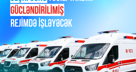 Seçki günü təcili yardım gücləndirilmiş rejimdə işləyəcək