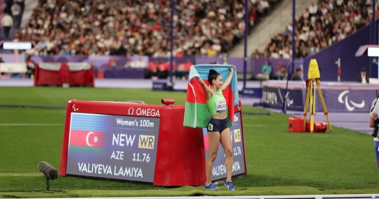 Paraatletimiz Parisdə qızıl medal qazandı – Dünya rekordu qırdı