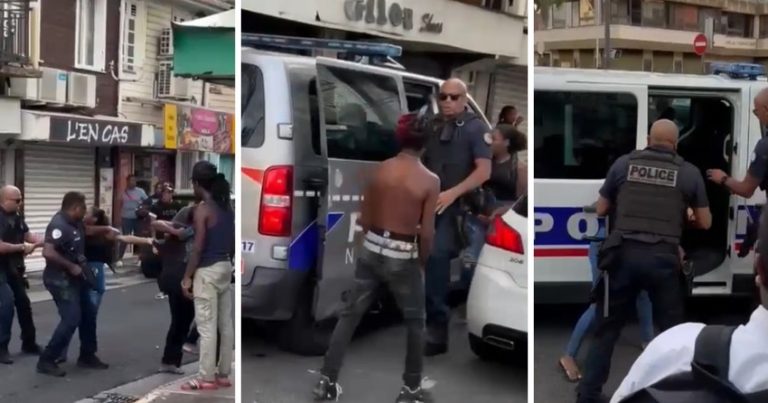 Martinikdə fransız zorakılığı: Polislər etirazçılara qarşı silahdan istifadə edir