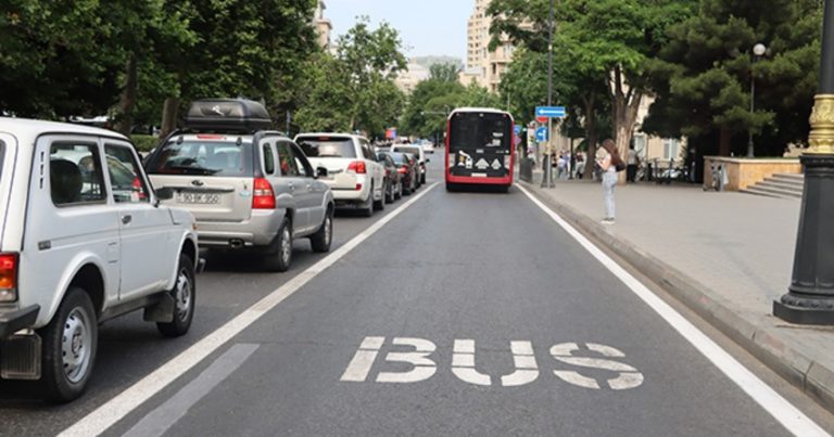 Zolaqlarla hərəkət edən avtobuslarla bu qədər sərnişin daşındı