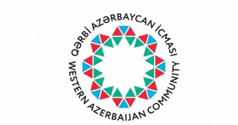 Qərbi Azərbaycan İcması bəyanat YAYDI