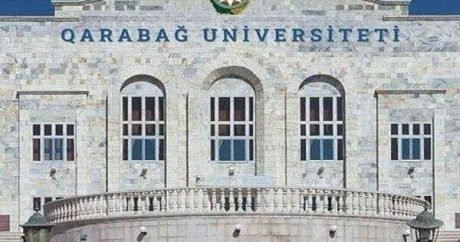 Qarabağ Universitetinin bu fakültələri Şuşa və Xocalıya köçürüləcək