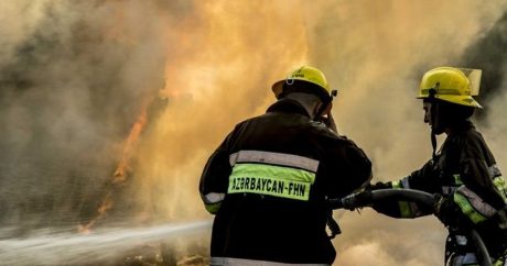 Neft Emalı Zavodundakı yanğın söndürüldü – YENİLƏNDİ