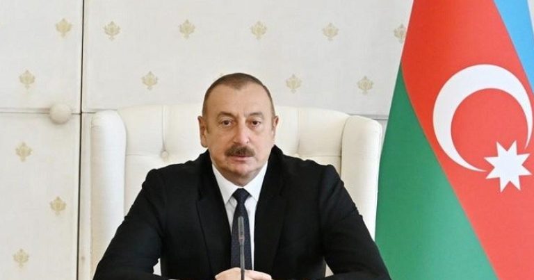 İlham Əliyev sərgi iştirakçılarına məktub ünvanladı