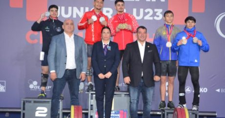 Azərbaycan ağırlıqqaldırma üzrə Avropa birinciliyində ilk medalını qazandı