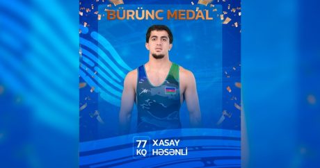 Azərbaycanın daha bir güləşçisi dünya çempionatında bürünc medal qazandı