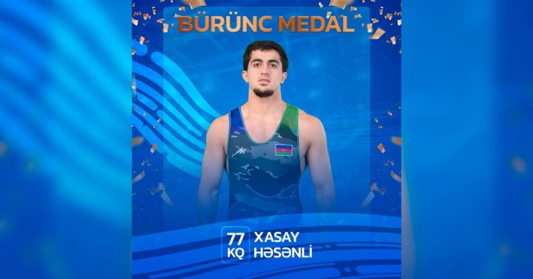 Azərbaycanın daha bir güləşçisi dünya çempionatında bürünc medal qazandı