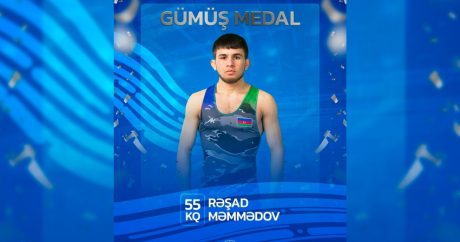 Güləşçimiz dünya çempionatında gümüş medal qazandı