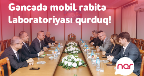 “Nar” Gəncədə tələbələr üçün mobil rabitə laboratoriyası təsis etdi – FOTOLAR