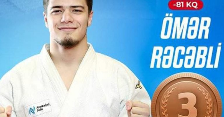 Cüdoçumuz Avropa çempionatında bürünc medal qazandı