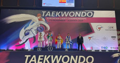 Taekvondoçularımız Avropa birinciliyini dörd medalla başa vurdular