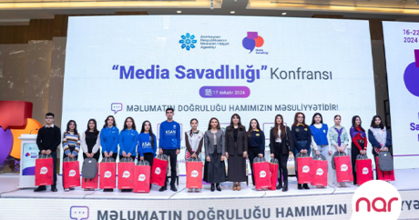 “Nar”ın tərəfdaşlığı ilə “Media Savadlılığı” Konfransı təşkil edildi – FOTOLAR