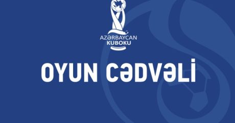 Azərbaycan Kubokunda 1/4 finalın oyunlarının vaxtı müəyyənləşdi