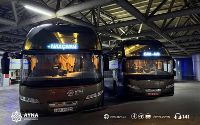 “BakuBus” Naxçıvana sərnişin daşıyacaq