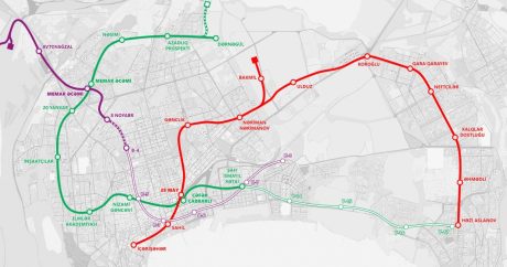 Bakıda yeni tikiləcək 10 metro stansiyası bunlar ola bilər