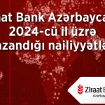 “Ziraat Bank Azərbaycan” 2024-cü ili uğurlu göstəricilərlə yekunlaşdırdı