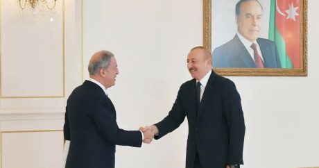 İlham Əliyev Hulusi Akarı qəbul etdi