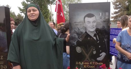 Şəhid Xudayarın anası DANIŞDI: “Bir şəhidə edilən hörmətsizlik bütün şəhidlərimizə edilən hörmətsizlikdir”