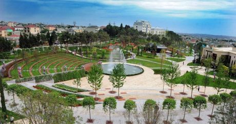 Bakıda iki böyük park istifadəyə veriləcək