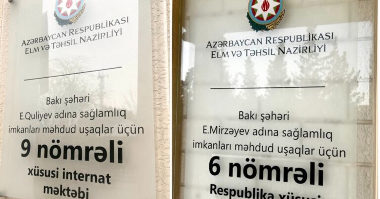 Ombudsman bu internat məktəblərində nöqsanlar aşkarladı